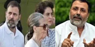 നിഷികാന്ത് ദുബെ നിഷികാന്ത് ദുബെ (വലത്ത്)