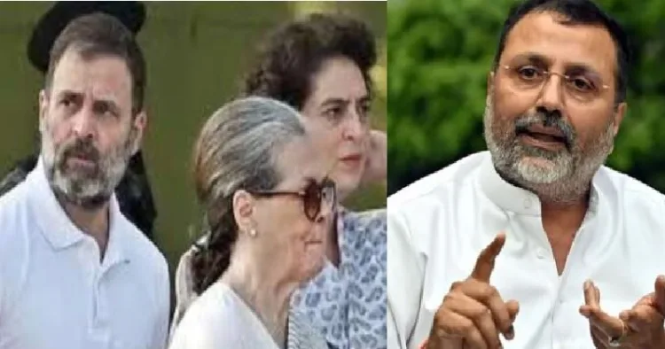 നിഷികാന്ത് ദുബെ നിഷികാന്ത് ദുബെ (വലത്ത്)