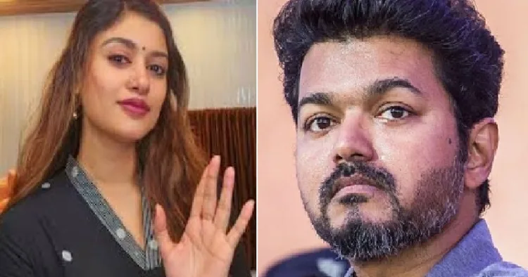 നടി ഓവിയ(ഇടത്ത്)