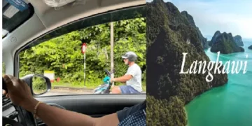 മലേഷ്യയില്‍ എത്തിയ രാഹുല്‍ ഗാന്ധി സ്കൂട്ടറില്‍ ഹെല്‍മറ്റ് പോലും ധരിയ്ക്കാതെ സൂട്ടറില്‍ പോകുന്നു (ഇടത്ത്) രാഹുല്‍ ഗാന്ധി മലേഷ്യയില്‍ നാല് ദിവസം തങ്ങിയ ലങ്കാവി ഐലന്‍റ് എന്ന ആഡംബര ടൂറിസ്റ്റ് കേന്ദ്രം (വലത്ത്)