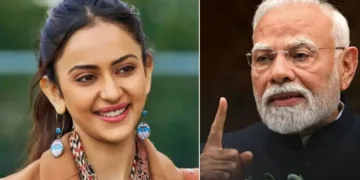 ബോളിവുഡ് നടി രാകുല്‍ പ്രീത് സിങ്ങ് (ഇടത്ത്)