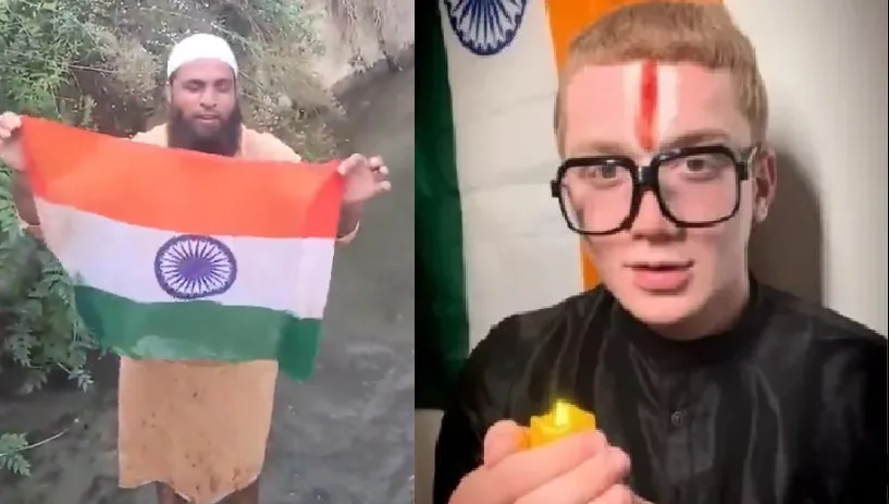 അരുവിയിൽ ഒഴുകിയെത്തിയ ത്രിവർണ്ണപതാക കഴുകി വൃത്തിയാക്കി ഇസ്ലാം വിശ്വാസി ; പാകിസ്ഥാൻ ഭീകരതയെ നശിപ്പിക്കാൻ ഇന്ത്യയിലെ മുസ്ലീങ്ങൾ മാത്രം മതിയെന്ന് കമന്റ്