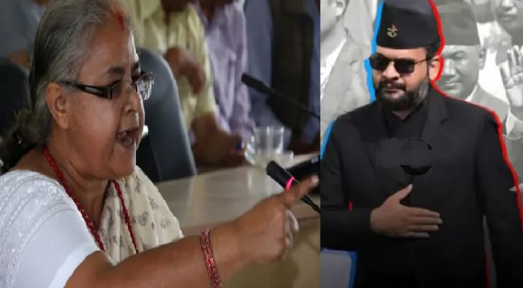 നേപ്പാളില്‍ പുതിയ പ്രധാനമന്ത്രിയാകാന്‍ സാധ്യതയുള്ള സുശീല കാര്‍കി (ഇടത്ത്) റാപ്പര്‍ ബാലേന്ദ്ര ഷാ (വലത്ത്)