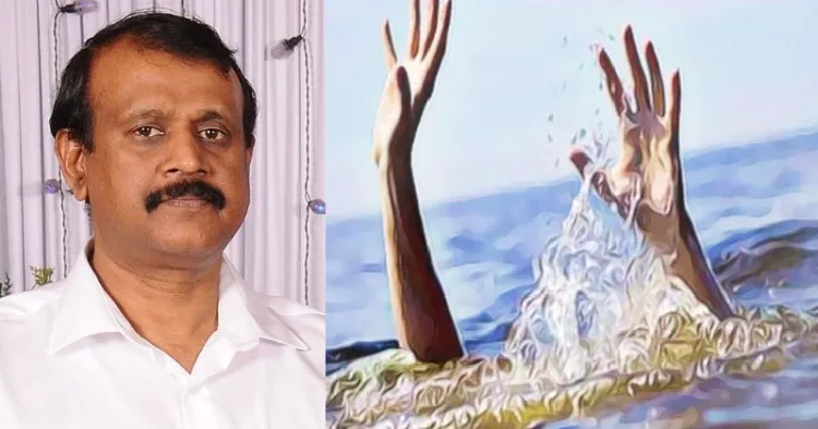 മുന്‍ ഡിജിപി ഡോ.ടി.പി. സെന്‍കുമാര്‍. (ഇടത്ത്)