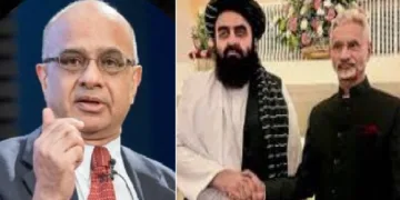 നയതന്ത്രവിദഗ്ധനായ ബ്രഹ്മ ചെല്ലനി (ഇടത്ത്)