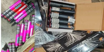 അനധികൃതമായി ഭാരതത്തിലേക്ക് കടത്താന്‍ ശ്രമിച്ച ചൈനീസ് നിർമിത കരിമരുന്നുകളും പടക്കങ്ങളും