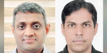 ഡോ. അജില്‍ കോട്ടയില്‍, പ്രൊഫ. ഡോ. കെ. സതീശന്‍