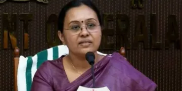 Health minister Veena George. Photo: Screengrab/ Manorama News