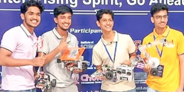 ചൈനയില്‍ നടന്ന ഐഡിസി റോബോക്കോണ്‍ വേദിയില്‍ അമൃത വിശ്വവിദ്യാപീഠത്തില്‍ നിന്നുള്ള വിദ്യാര്‍ത്ഥികള്‍