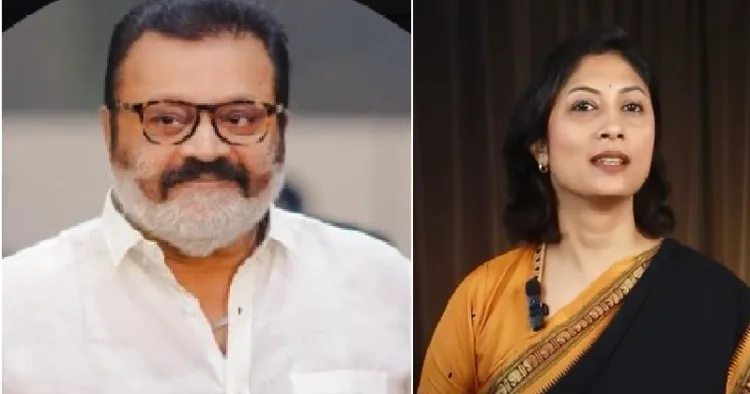 ദ ന്യൂസ് മിനിറ്റ്, ന്യൂസ് ലോണ്‍ട്രി ലേഖിക (വലത്ത്)