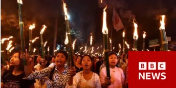 ബിബസി ലേഖനത്തോടൊപ്പം പ്രസിദ്ധീരിച്ച ചിത്രം