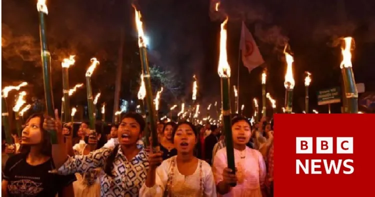 ബിബസി ലേഖനത്തോടൊപ്പം പ്രസിദ്ധീരിച്ച ചിത്രം