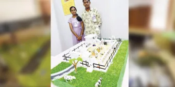 കൊല്ലം മൈലോട് ടിഇഎംവിഎച്ച്എസ്എസിലെ പ്ലസ്ടു വിദ്യാര്‍ത്ഥികള്‍ അവതരിപ്പിച്ച റോബോട്ടിക്സ് ഡയറി ഫാം