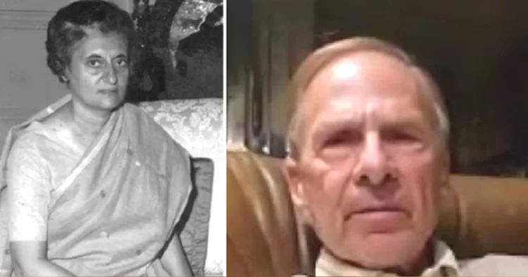 മുന്‍ പ്രധാനമന്ത്രി ഇന്ദിരാഗാന്ധി, റിര്‍ച്ചാര്‍ഡ് ബാര്‍ലോ