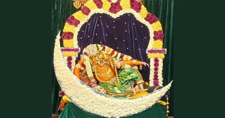 മന്തക്കര ശ്രീ മഹാഗണപതി ക്ഷേത്രത്തിലെ അലങ്കാരം