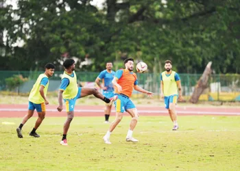 കണ്ണൂര്‍ വാരിയേഴ്സ് പരിശീലനത്തില്‍