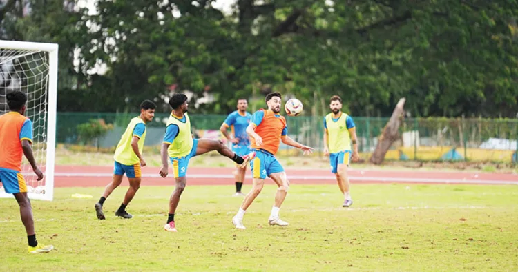 കണ്ണൂര്‍ വാരിയേഴ്സ് പരിശീലനത്തില്‍