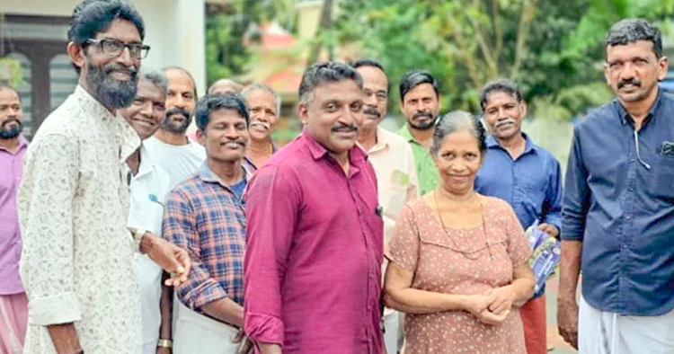 എന്‍ഡിഎ സ്ഥാനാര്‍ത്ഥി കുഞ്ഞുമോന്‍ അഗസ്റ്റിന്‍ പ്രചരണത്തില്‍