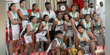 ചാവറ ബാസ്‌കറ്റ്‌ബോള്‍ ജേതാക്കളായ പ്രൊവിഡന്‍സ് കോഴിക്കോട്‌