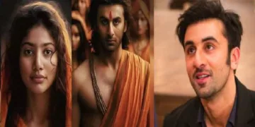 രാമായണ എന്ന സിനിമയില്‍ ശ്രീരാനമാകുന്ന രണ്‍ബീര്‍ കപൂറും സീതയാകുന്ന സായി പല്ലവിയും (ഇടത്ത്)