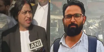 സ്മൃതി ചതുര്‍വേദി (ഇടത്ത്) അമീര്‍ റാഷിദ് അലി (വലത്ത്)