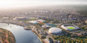 സര്‍ദാര്‍ വല്ലഭ് ഭായി സ്‌പോര്‍ട്‌സ് കോംപ്ലക്‌സിന്റെ
നിര്‍ദിഷ്ട രൂപരേഖ