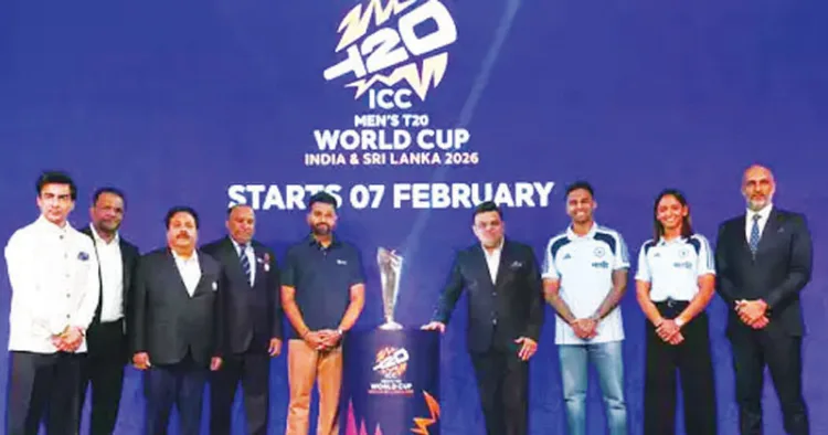 2026 ട്വന്റി20 ക്രിക്കറ്റ് ലോകകപ്പ് ഷെഡ്യൂള് പ്രഖ്യാപന
ചടങ്ങില് നിന്ന്