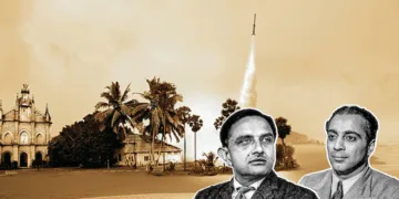 ഡോ. വിക്രം സാരാഭായിയും ഡോ. ഹോമി ജഹാംഗീര്‍ ഭാഭയും