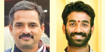 പ്രൊഫ. എസ്. നാഗലിംഗം, ശ്രാവണ്‍ ബി. രാജ്