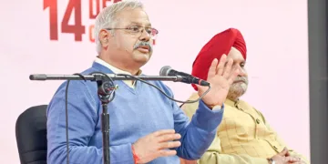 ആര്‍എസ്എസ് അഖില ഭാരതീയ പ്രചാര്‍ പ്രമുഖ് സുനില്‍ ആംബേക്കര്‍ സംസാരിക്കുന്നു