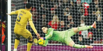 ആഴ്‌സണല്‍ ഗോളി കെപ്പയുടെ നിര്‍ണായക ഷൂട്ടൗട്ട് സേവ്‌