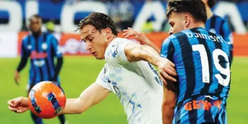 ഇന്റര്‍ മിലാന്‍-അറ്റ്‌ലാന്റ പോരാട്ടത്തിനിടെ