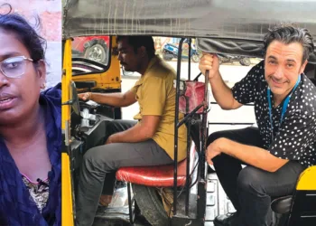 തിരുവനന്തപുരത്തെത്തിയ ഫ്രേയ്‌സര്‍ സ്‌കോട്ട് ഓട്ടോ യാത്രയില്‍