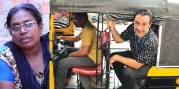 തിരുവനന്തപുരത്തെത്തിയ ഫ്രേയ്‌സര്‍ സ്‌കോട്ട് ഓട്ടോ യാത്രയില്‍