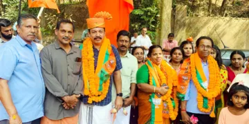 ധര്‍മ്മടത്ത് വിജയിച്ച എന്‍ഡിഎ സ്ഥാനാര്‍ത്ഥികള്‍