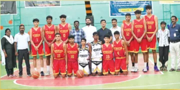 പോരൂര്‍ക്കര ബാസ്‌ക്കറ്റ്‌ബോള്‍ ഇന്റര്‍ സ്‌കൂള്‍ ചാമ്പ്യന്‍ഷിപ്പിന്റെ ആണ്‍ വിഭാഗത്തില്‍ ജേതാക്കളായ സെന്റ് എഫ്രേംസ് മാന്നാനം സ്‌കൂള്‍ ടീം