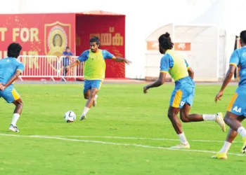 കണ്ണൂര്‍ വാരിയേഴ്‌സ് പരിശീലനത്തില്‍