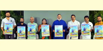 പാലക്കാട് നഗരസഭയുടെ വികസനരേഖ 'വികസിത പാലക്കാട് 3.0' ബിജെപി സംസ്ഥാന അധ്യക്ഷന്‍ രാജീവ് ചന്ദ്രശേഖര്‍, നേതാക്കളായ പ്രശാന്ത് ശിവന്‍, വി. ഉണ്ണികൃഷണന്‍, വൈസ് ചെയര്‍മാന്‍ അഡ്വ.ഇ.കൃഷ്ണദാസ്, ചെയര്‍പേഴ്‌സണ്‍ പ്രമീള ശശിധരന്‍, സി. കൃഷ്ണകുമാര്‍, അഡ്വ.കെ.കെ. അനീഷ്‌കുമാര്‍, എം.ശശികുമാര്‍ എന്നിവര്‍ ചേര്‍ന്ന് പ്രകാശനം ചെയ്യുന്നു