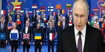 പുടിനെ ഇല്ലാതാക്കാനുള്ള ഗൂഢാലോചനയുമായി യൂറോപ്യന്‍ യൂണിയന്‍ രാജ്യങ്ങള്‍ (പിന്നില്‍)