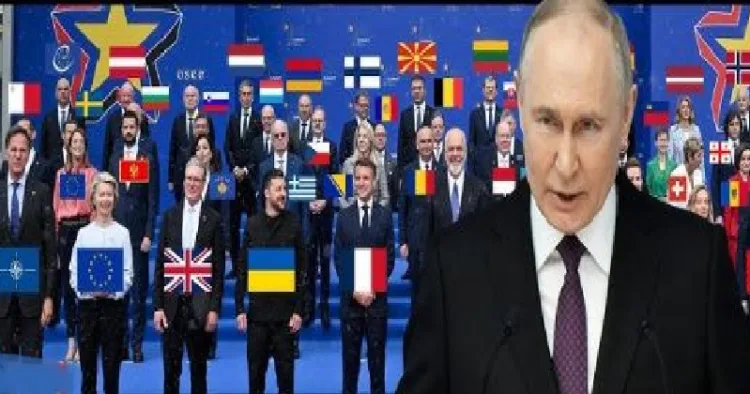 പുടിനെ ഇല്ലാതാക്കാനുള്ള ഗൂഢാലോചനയുമായി യൂറോപ്യന് യൂണിയന് രാജ്യങ്ങള് (പിന്നില്)