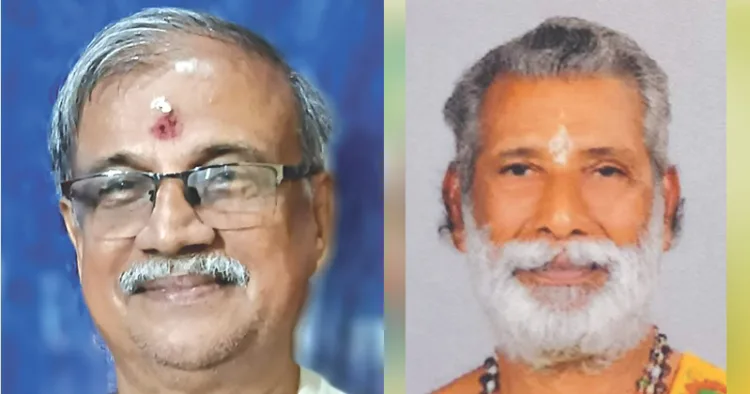 രാജപ്രതിനിധി നാരായണ വര്മ്മ, ഗുരുസ്വാമി ശിവന്കുട്ടി