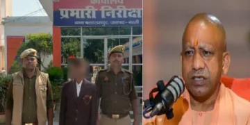 പ്രായപൂര്‍ത്തിയാകാത്ത ദളിത് പെണ്‍കുട്ടിയെ ലവ് ജിഹാദില്‍ കുടുക്കി വിവാഹം ചെയ്യാനുള്ള സാജിദിന്‍റെ ശ്രമം തകര്‍ത്ത് യുപി പൊലീസ് (ഇടത്ത്)