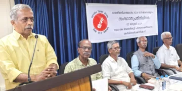 ഭാരതീയ വിചാരകേന്ദ്രം വാര്‍ഷിക സമ്മേളനത്തിന്റെ ഭാഗമായി നടന്ന സംസ്ഥാന പ്രതിനിധിസഭ പ്രജ്ഞാപ്രവാഹ് ദേശീയ സംയോജകന്‍ ജെ. നന്ദകുമാര്‍ ഉദ്ഘാടനം ചെയ്യുന്നു