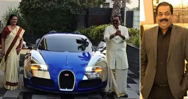 ഭാര്യയ്ക്കൊപ്പം സിജെ റോയി(ഇടത്ത്)