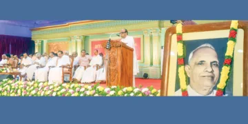 149-ാമത് മന്നം ജയന്തി ആഘോഷം പെരുന്നയില്‍ ഉദ്ഘാടനം ചെയ്ത് ദേശീയ ന്യൂനപക്ഷ വിദ്യാഭ്യാസ കമ്മിഷന്‍ അംഗം ഡോ. സിറിയക് തോമസ് സംസാരിക്കുന്നു