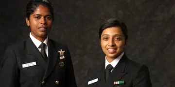 ലെഫ്. കമാന്‍ഡര്‍മാരായ രൂപയും കെ. ദില്‍നയും