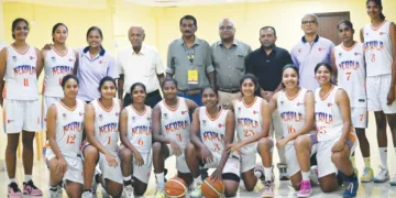 നാഷണല്‍ ബാസ്‌കറ്റ്‌ബോള്‍ വനിതാ ചാമ്പ്യന്‍ഷിപ്പില്‍ റണ്ണറപ്പായ കേരള ടീം