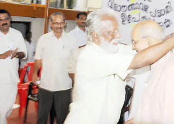 ഡോ. മാധവ് ഗാഡ്ഗില്‍ ആറന്മുളയിലെത്തിയപ്പോള്‍