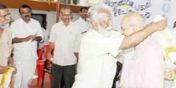 ഡോ. മാധവ് ഗാഡ്ഗില്‍ ആറന്മുളയിലെത്തിയപ്പോള്‍