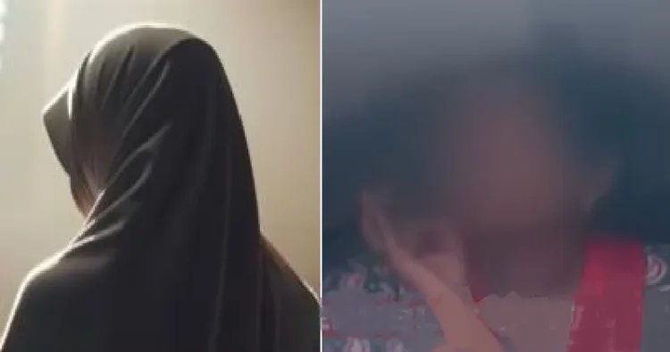 ലവ് ജിഹാദില്‍ അകപ്പെട്ട് ഇസ്ലാമിലേക്ക് പരിവര്‍ത്തനം ചെയ്യപ്പെട്ട ഇസ്ലാം ഇതര മതസ്ഥയായ പെണ്‍കുട്ടി (ഇ
ടത്ത്) തന്‍റെ ലവ് ജിഹാദ് കഥ പറയുന്ന പെണ്‍കുട്ടി (വലത്ത്)